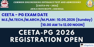 CEETA-PG 2026 Registration Begins; Apply by April 10 @tancet.annauniv.edu